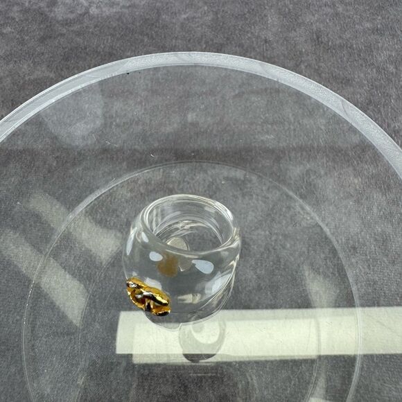 CHANEL Women's Coco Mark Ring Clear US 7 - Picture 9 of 11